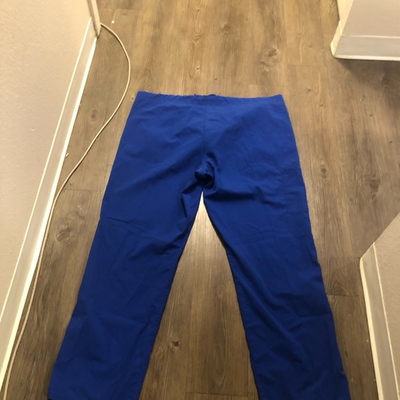Scrubstar Women’s Navy Blue Cargo Jogger Pull-On 3 Pockets Scrub Pant Sz Large - Picture 8 of 13